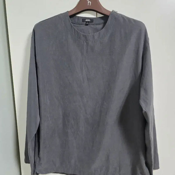 [BUNJANG] SPAO FOR MEN Grey Long-Sleeve T-Shirt Size 105 / SPAO FOR MEN 그레이 긴팔 티셔츠 105