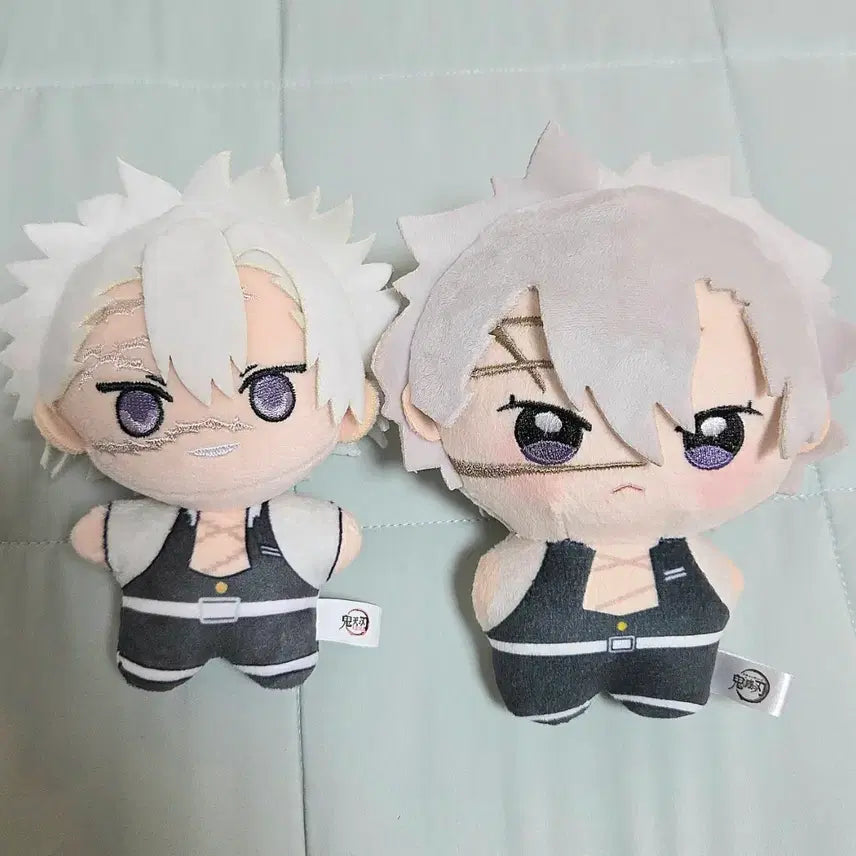 [BUNJANG] Kimetsu no Yaiba Sanemi Shinazugawa Plush Set (Aniplex Barnacle & Ponystep) / 귀멸의 칼날 시나즈가와 사네미 애니플렉스 불가사리, 포니스텝 누이 2종