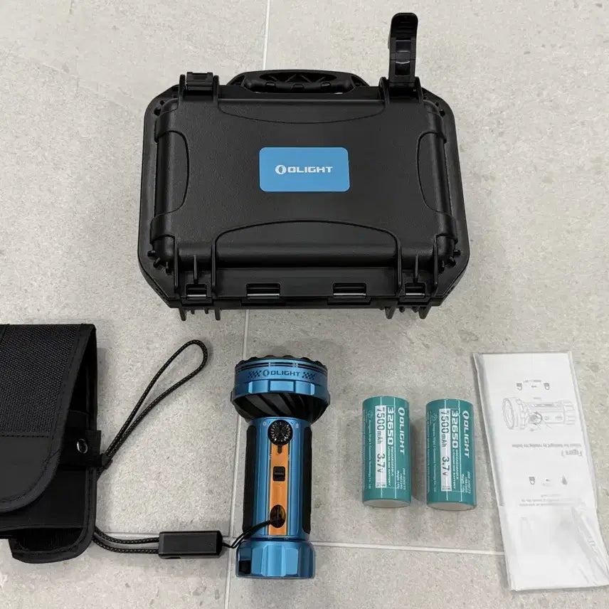 [BUNJANG] Olight Marauder Mini 2 Roadster Edition Flashlight Bundle / 오라이트 머로더 미니2 로드스터 색상 (여분배터리1개+전용홀스터포함)