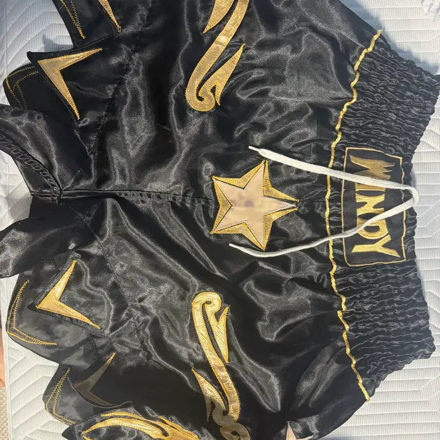 [BUNJANG] Windy Boxing Kickboxing Shorts (Set of 2) / 윈디 복싱 킥복싱 쇼츠 바지 2개 개별구매가능