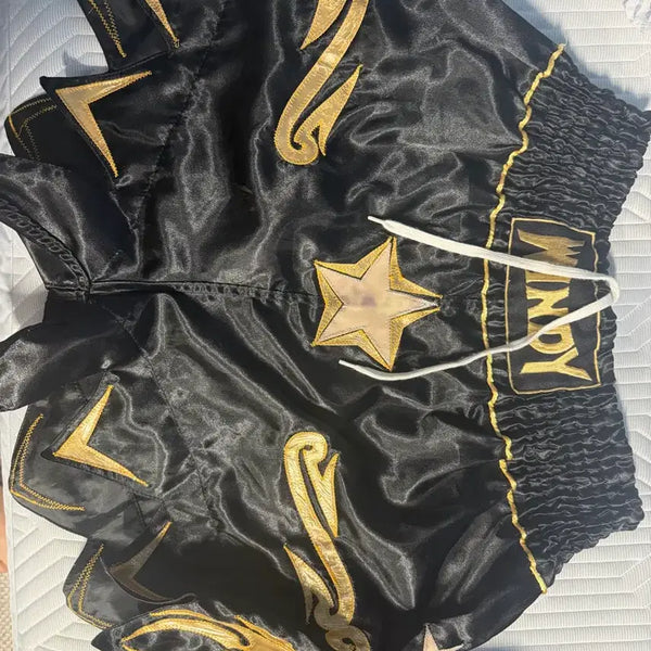 [BUNJANG] Windy Boxing Kickboxing Shorts (Set of 2) / 윈디 복싱 킥복싱 쇼츠 바지 2개 개별구매가능