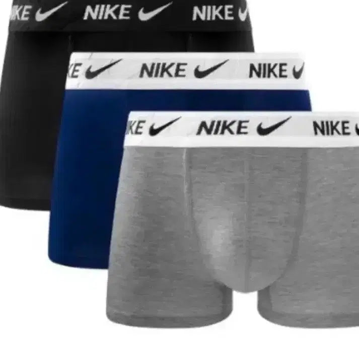 [BUNJANG] Nike Men's Dry Fit Underwear 3-Pack / 나이키 남성 속옷 팬티 언더웨어 3색 3장 1세트