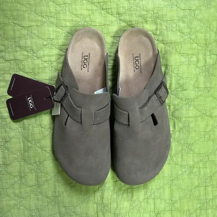 [BUNJANG] Birkenstock UGG Boots Olive Size 44 / 호주 어그 버켄스탁 올리브44