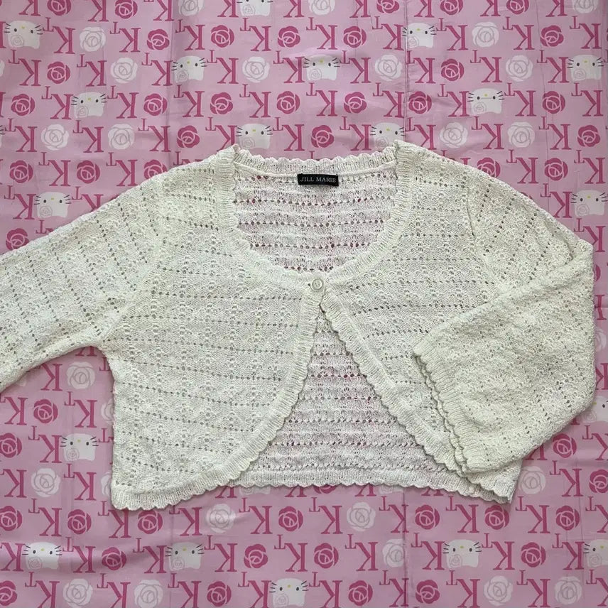 [BUNJANG] Vintage Ivory Bolero / 빈티지 아이보리 볼레로 일브 모리걸 히메갸루 로걀 히메카지