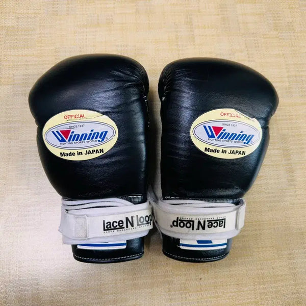 [BUNJANG] Winning Boxing Gloves 10oz Black / 위닝 글러브 블랙 10온스 오피셜 판매합니다