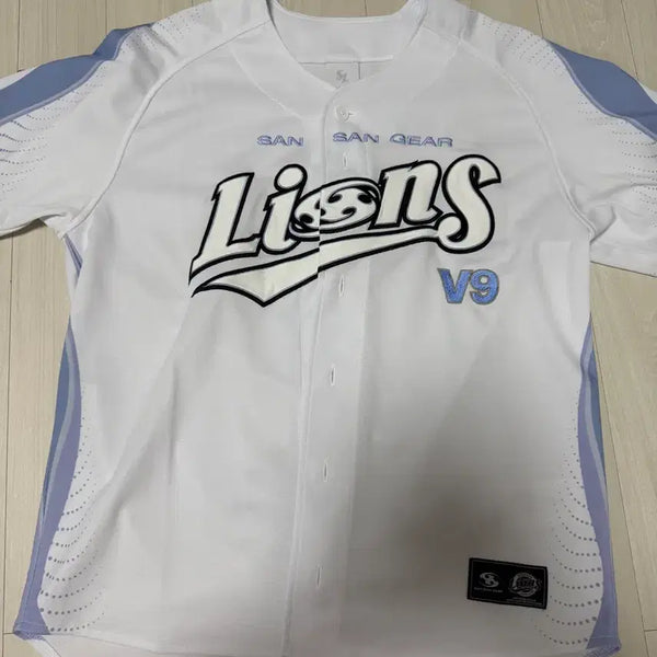 [BUNJANG] Samsung Lions Sansan Gear Jersey / 삼성라이온즈 산산기어 유니폼