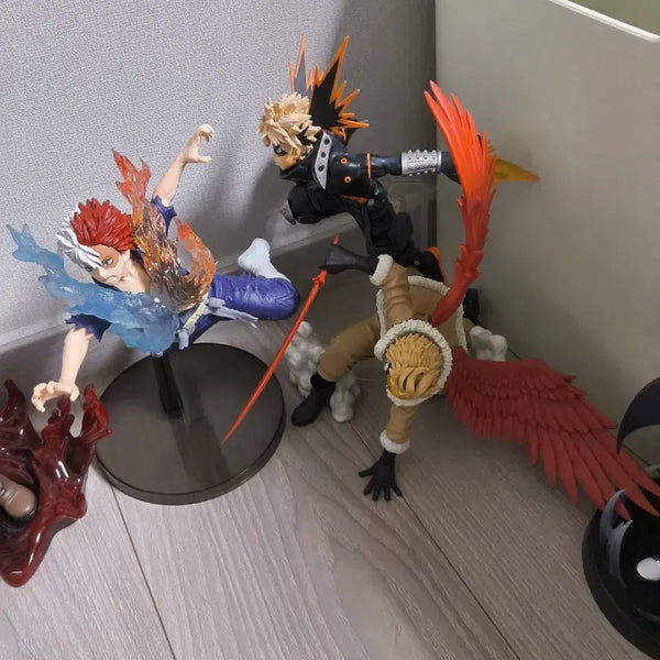[BUNJANG] My Hero Academia Todoroki, Bakugo, Hawks Figure Bundle Set / 급처)나히아 피규어 일괄