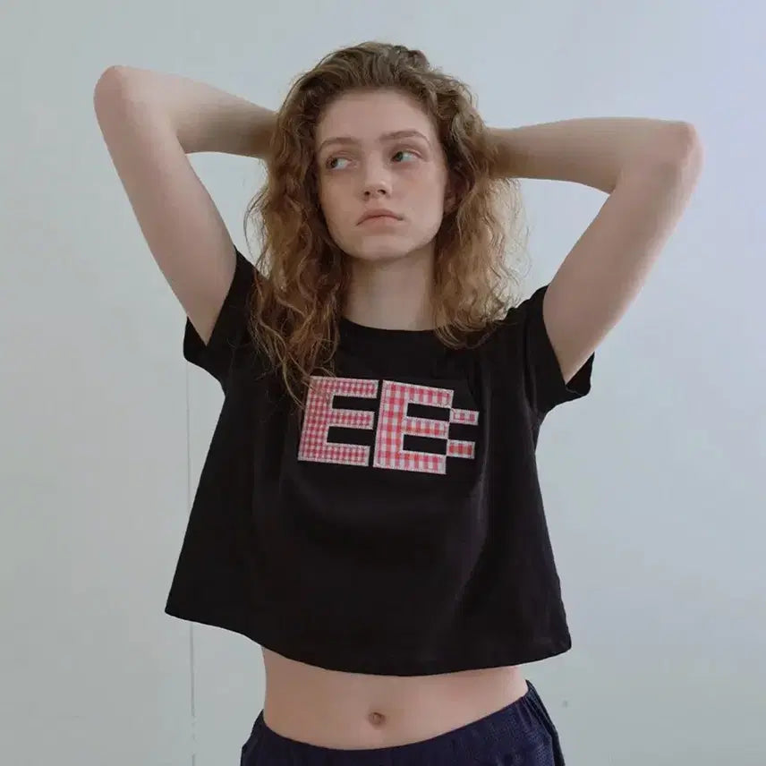 [BUNJANG] ENZO BLUES Pixel Logo T-Shirt / 엔조 블루스 픽셀 로고 티셔츠