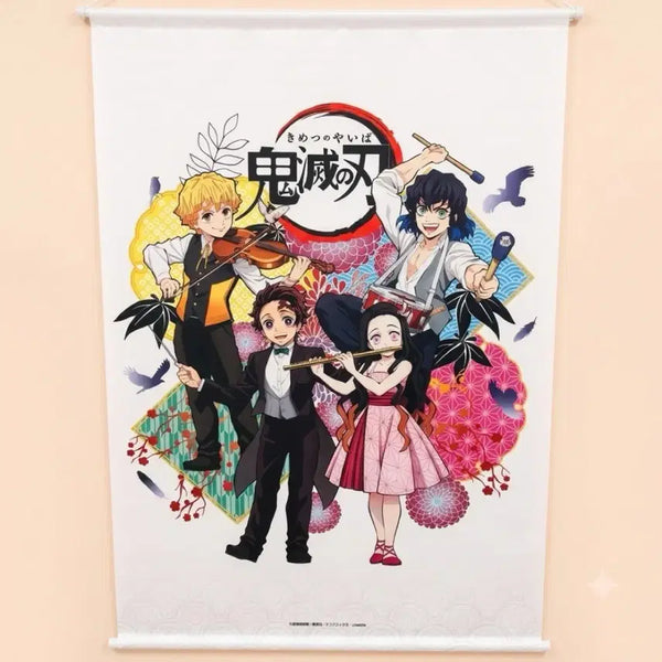 [BUNJANG] Demon Slayer: Kimetsu no Yaiba Capestry Tanjiro Nezuko Zenitsu Inosuke / 일본 정품 굿즈)귀멸의 칼날 캐피스트리 젠이츠 이노스케 탄지로 네즈코