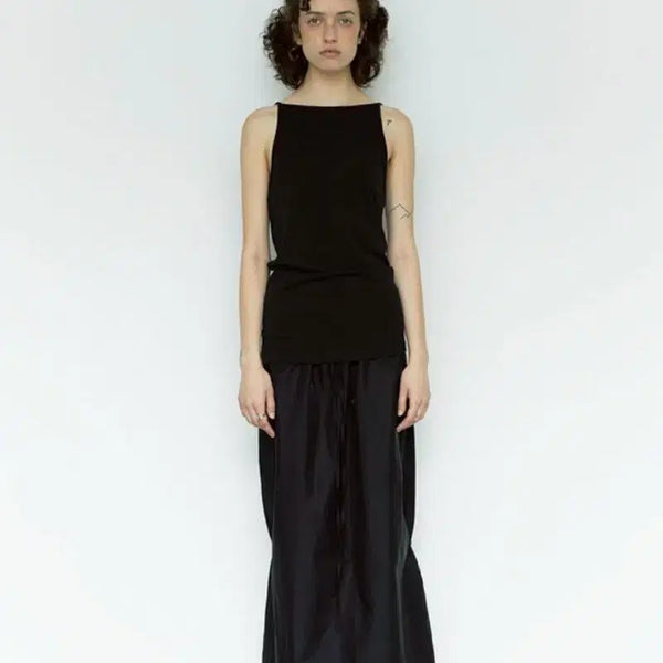 [BUNJANG] Repos Boat Neck Sleeveless Top Black / (당일발송) 리포스 보트넥 슬리브리스 판매합니다.