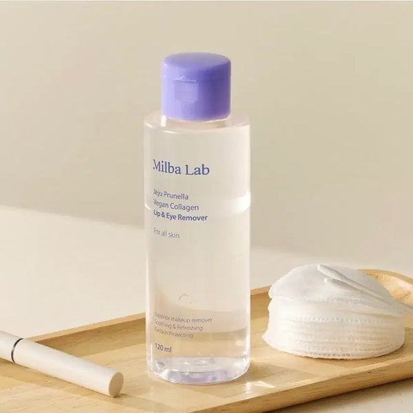 [BUNJANG] Milbag Lab Vegan Collagen Lip & Eye Remover 120ml / 미개봉/밀바랩 립앤아이 리무버 120ml