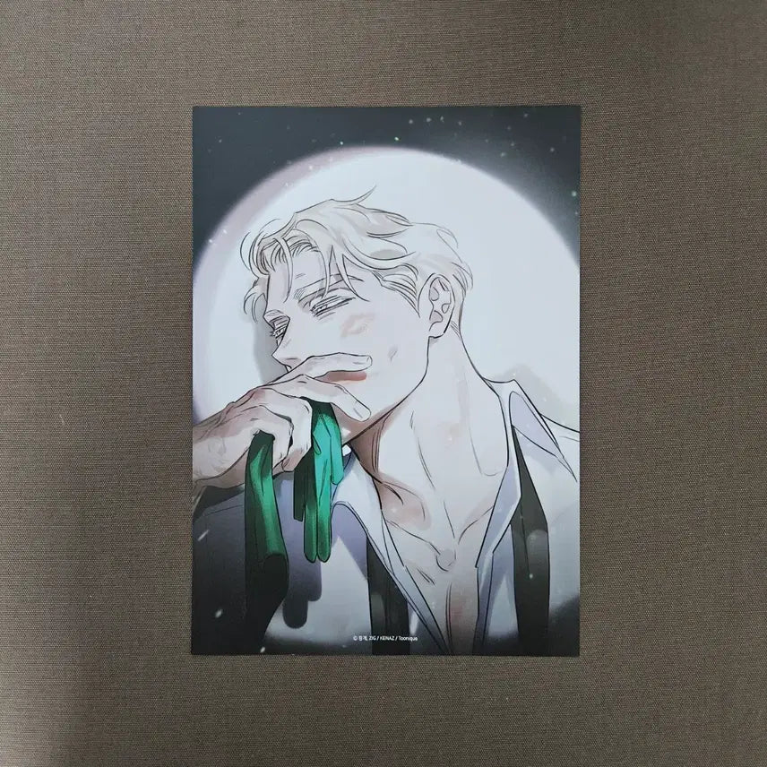 [BUNJANG] Rose & Champagne x Toonique Cafe A4 Poster (Special Edition) / 장미와 샴페인 투니크 콜라보 카페 5만원 특전 A4 포스터 비엘 BL