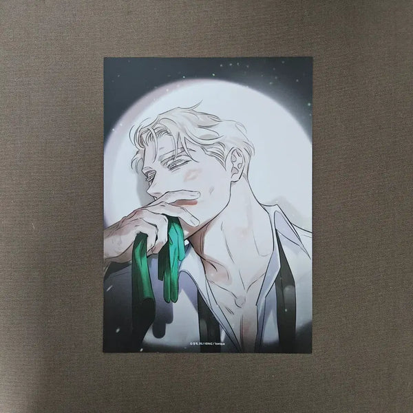 [BUNJANG] Rose & Champagne x Toonique Cafe A4 Poster (Special Edition) / 장미와 샴페인 투니크 콜라보 카페 5만원 특전 A4 포스터 비엘 BL