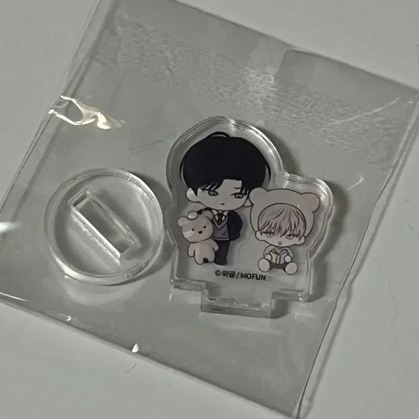 [BUNJANG] Moffun YoonYoon Tiny Acrylic Stand / 모펀 캡슐 엎피 엎질러진 피 윤윤 타이니 아크릴 스탠드 판매