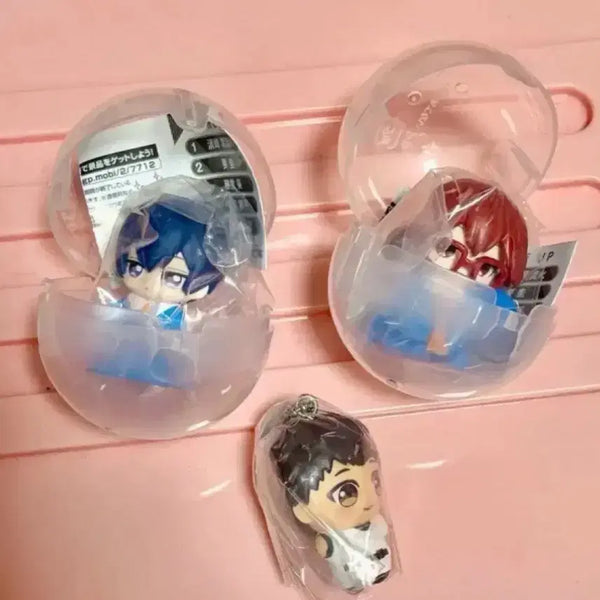 [BUNJANG] Im@s Cinderella Girls Chihaya Haruka Yamada Chibi Konan Swing Gacha Figure Keychain / 망각배터리 망배 치하야 하루카 치비코나인 야마다 스윙 가챠 피규어 키링