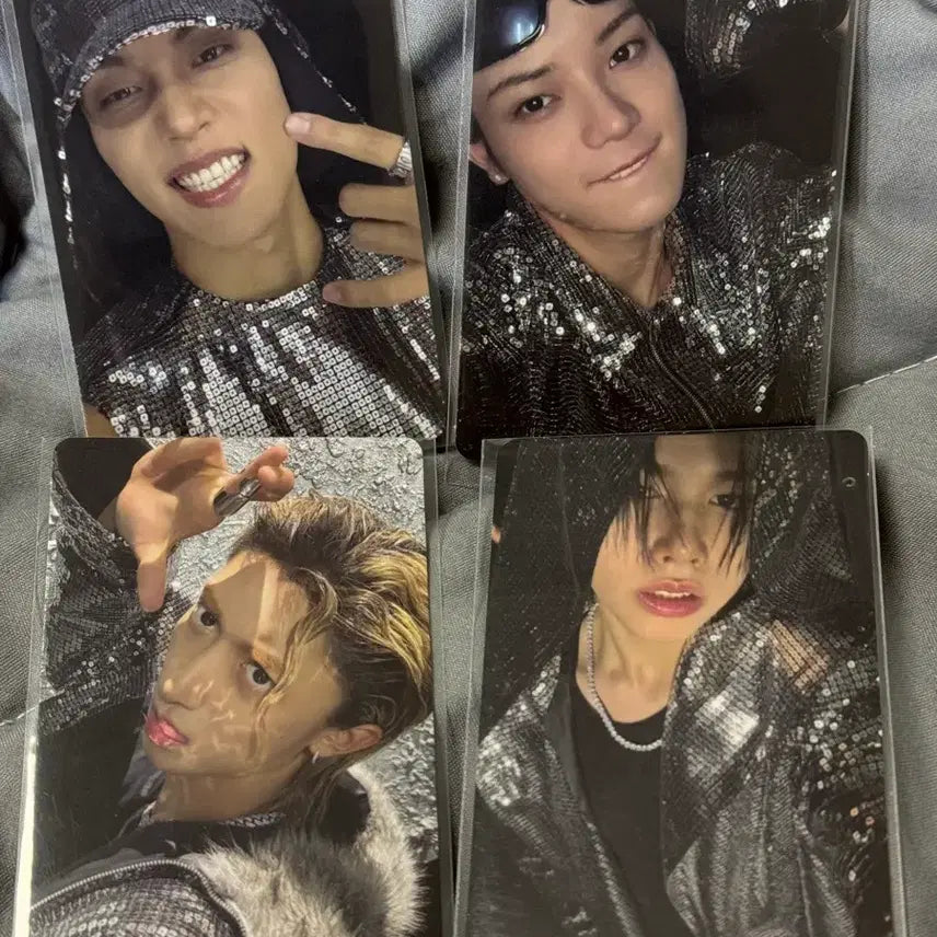 [BUNJANG] Longshot Album Photocard Bundle Set Louie, O'Yul, Ryul, Woojin / 롱샷 앨번포카 일관양도 루이 오율 률 우진