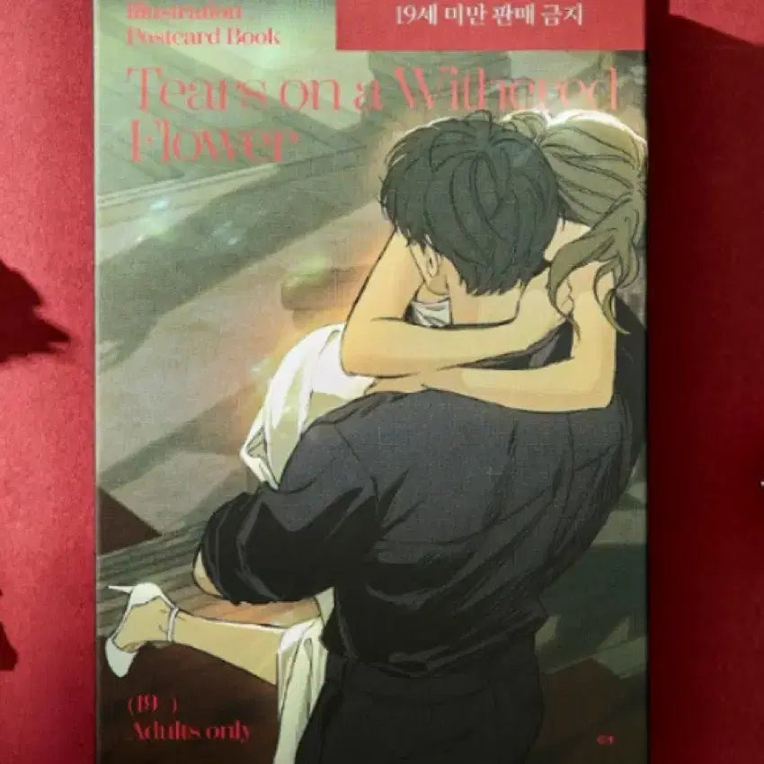 [BUNJANG] SidenKkot-eNunmul (Dying Flower Tears) Illustration Postcard Book Sealed / 시든꽃에눈물을 일러스트 엽서북 미개봉