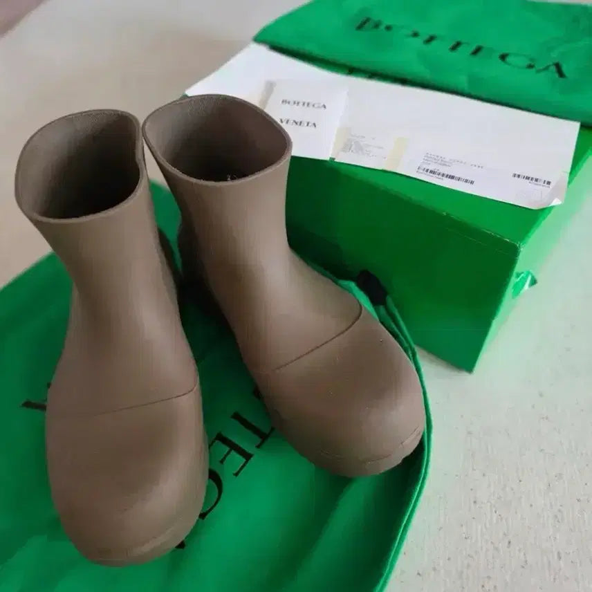 [BUNJANG] Bottega Veneta Puddle Ankle Boots Jute Size 38 / 보테가베네타 퍼들 앵클 부츠 주트 38 상태양호