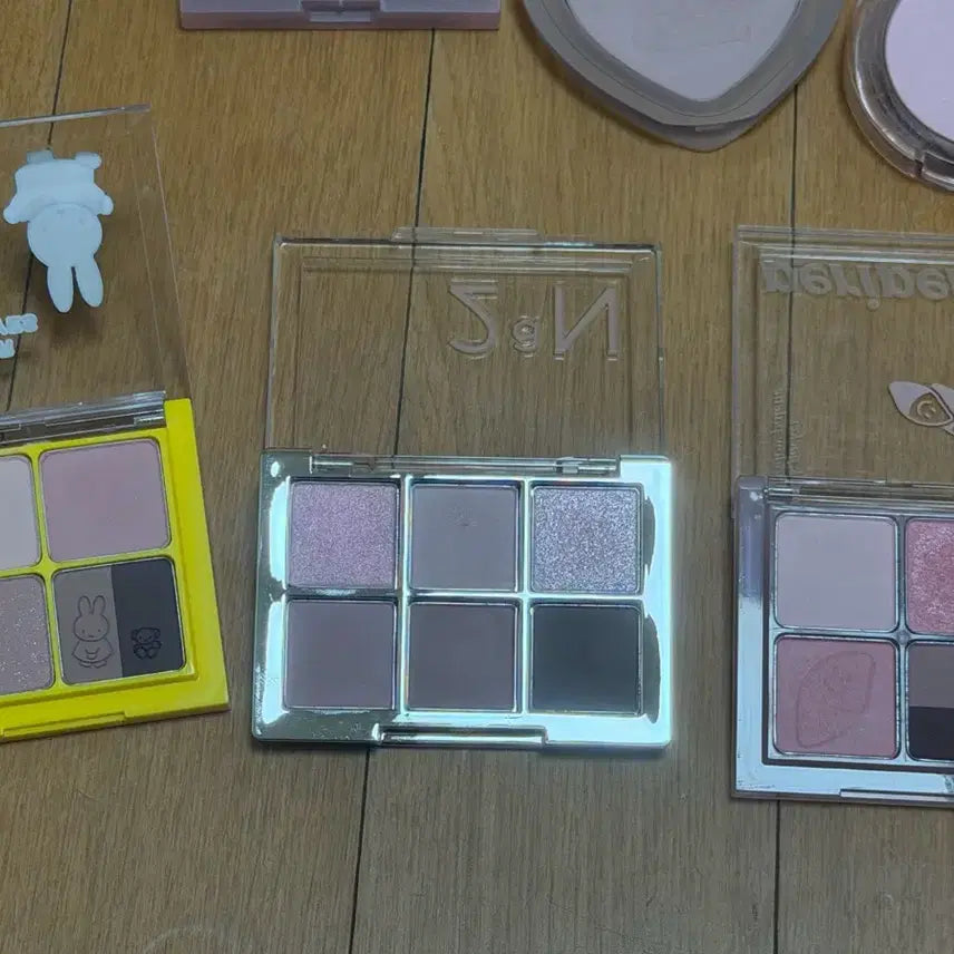 [BUNJANG] Peripera, Rom&nd, TUAEN Eye Palette Bundle Set / 페리페라&롬앤&투에이엔 아이팔레트 3종 일괄