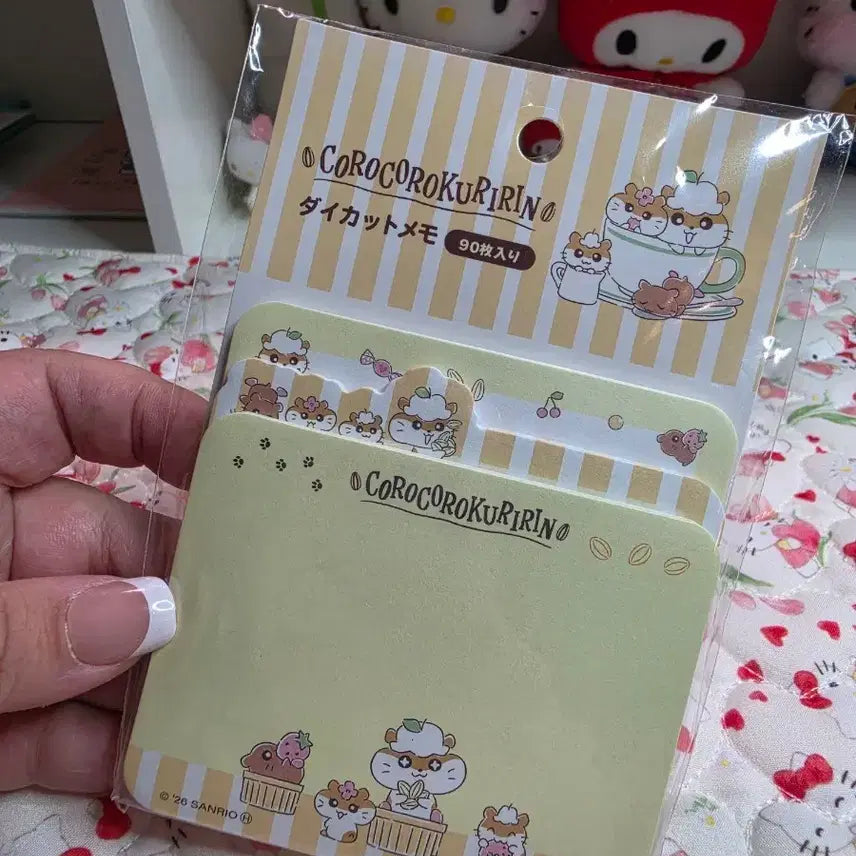 [BUNJANG] Japan Authentic Kuri Ring 3-Tier Memo Pad / 일본정품 쿠리링 3단 메모지