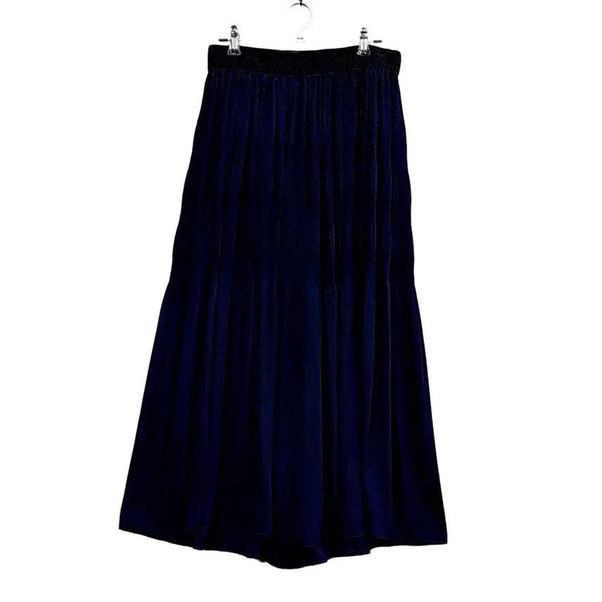 [BUNJANG] Zara Women's Feminine Fit & Flare Culottes - Navy, Size 26 / 자라 여성 페미닌한 루즈핏 치마바지 26 네이비 43168