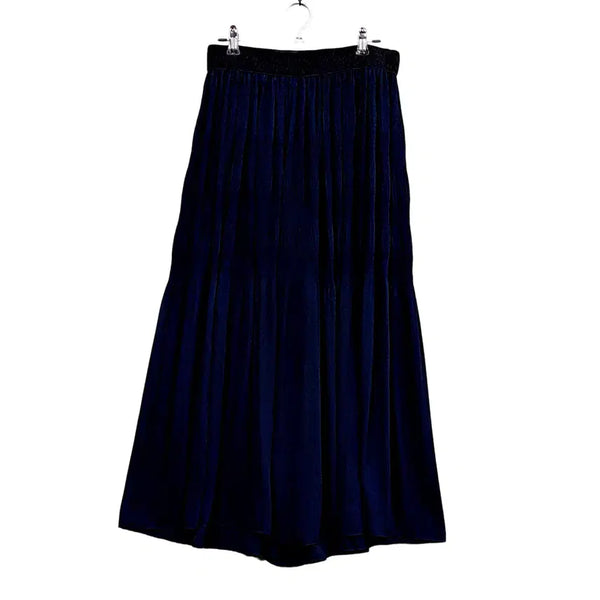 [BUNJANG] Zara Women's Feminine Fit & Flare Culottes - Navy, Size 26 / 자라 여성 페미닌한 루즈핏 치마바지 26 네이비 43168