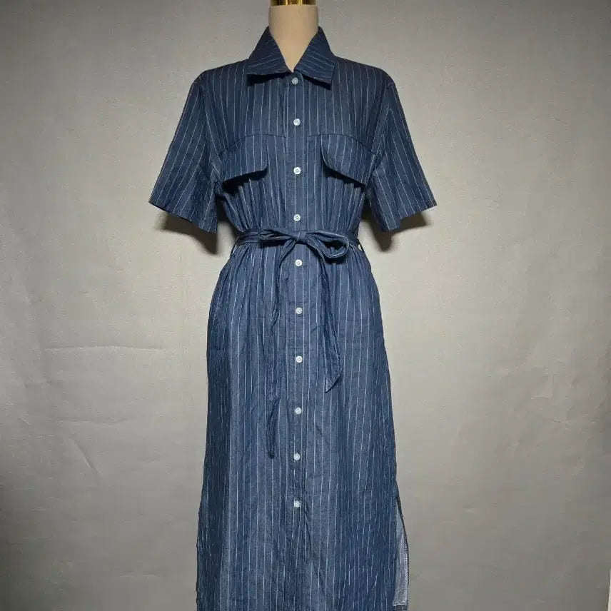 [BUNJANG] J.MARK Striped Long Dress / 제이마크 스트라이프 롱원피스