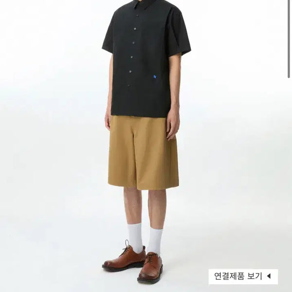 [BUNJANG] Ader Error Significant Short Sleeve Shirt Black L / 아더에러 시그니피컨트 반팔셔츠 L