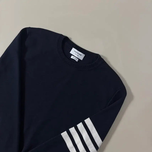 [BUNJANG] Thom Browne Milano Stitch Gold Button Knit Size 3 / [3/당일출고]톰브라운 밀라노스티치 금장 니트