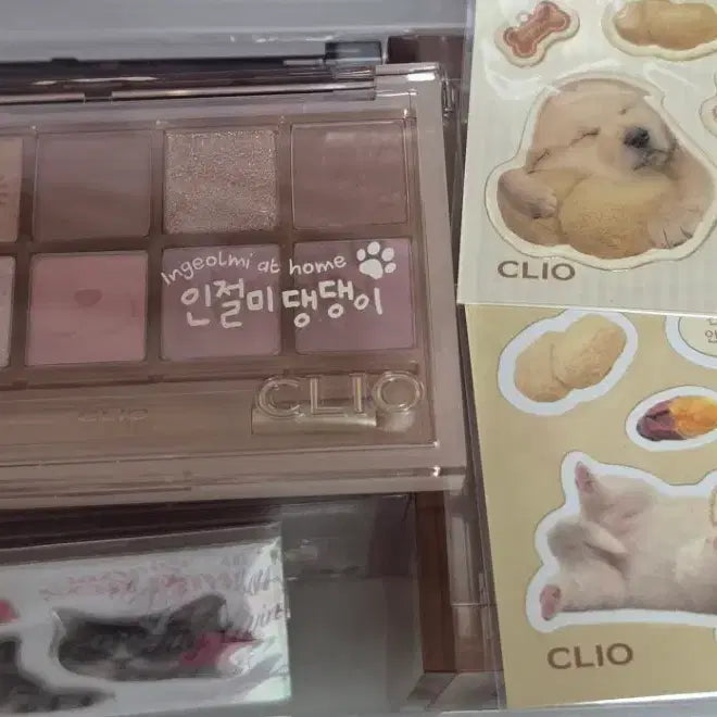 [BUNJANG] Clio Injeolmi Collection Palette / (단종) 클리오 인절미댕댕이 팔레트 미사용