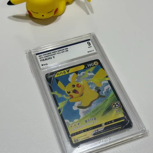 [BUNJANG] Pokemon Pikachu 25th Anniversary Full Art V Card (BRG 9) / 포켓몬카드 피카츄 25주년 brg9