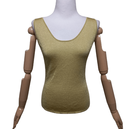 [BUNJANG] Escada Edition Women's Silk Blend Wool Knit Sleeveless Top 36 / 독일브랜드 에스까다 에디션 정품 여자 여름 실크 여성울니트민소매티셔츠36