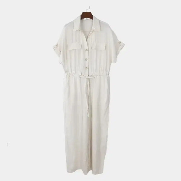 [BUNJANG] JePyeong Mui Linen Jumpsuit (Free Size) / 제평 무이 린넨 점프수트 F