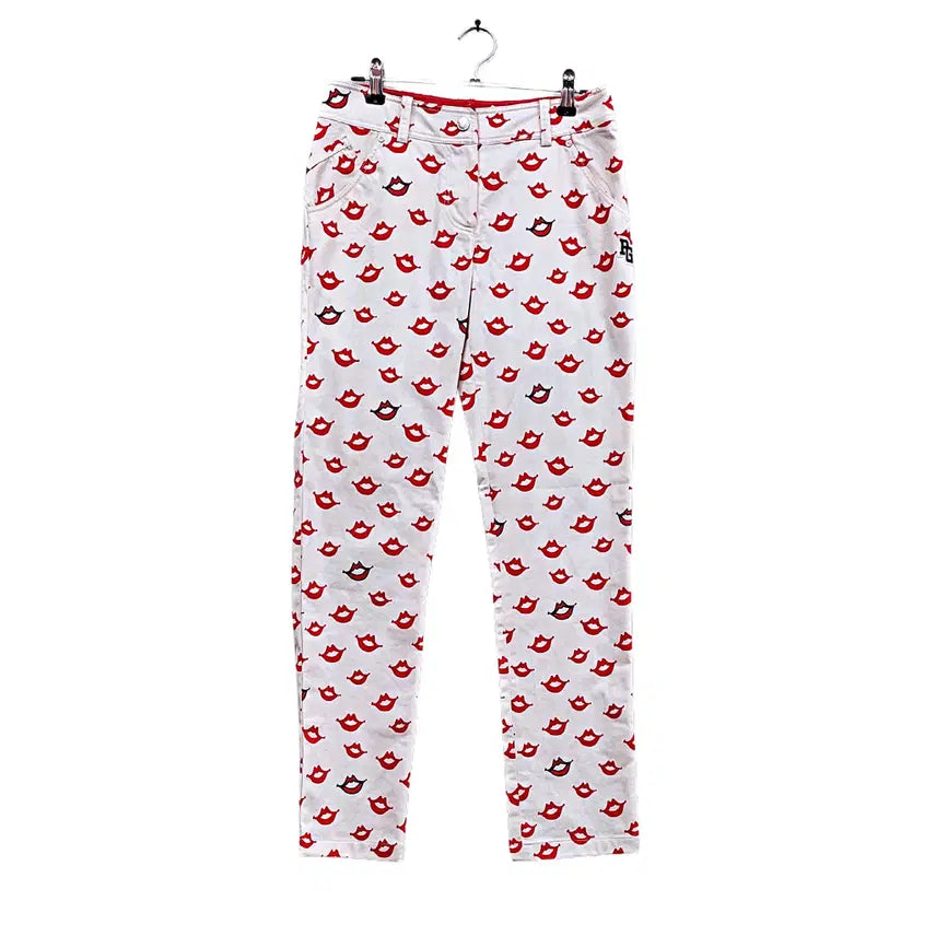 [BUNJANG] Parigates Women's Slim Fit Chino Pants - Mix Color (Size 26) / 파리게이츠 여성 키치한 슬림핏 치노팬츠 26 믹스 43465
