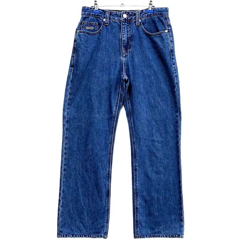 [BUNJANG] Plac Jeans Men's Straight Fit Jeans 30" Medium Blue / 플랙진 남성 아메카지 일자핏 청바지 30 중청 최신상품 43071