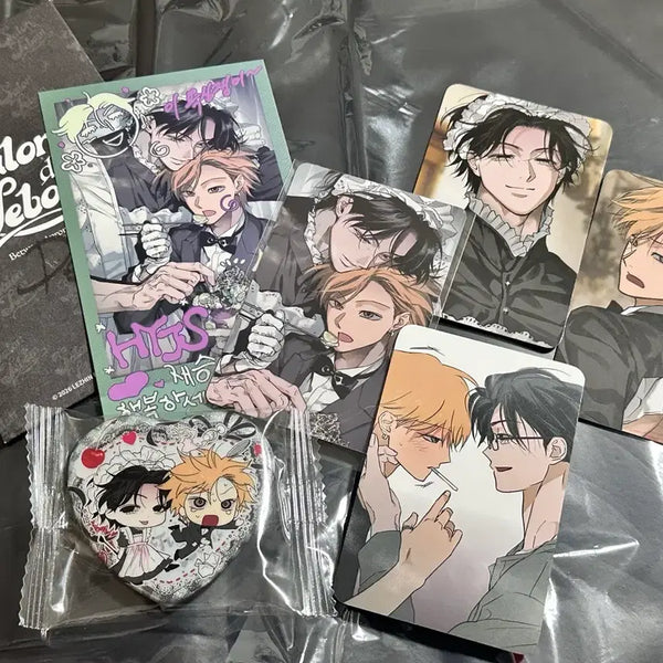 [BUNJANG] Le Sevres Le Bonbon Drink Special / Amount Special Deco Pack Can Badge Bundle Set / 레봄 살롱드르봉 풀북 음료특전 금액특전 데코팩 입특 캔뱃지