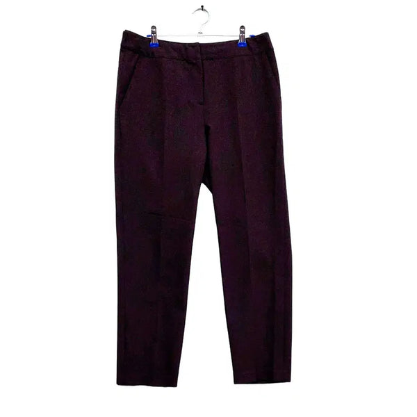 [BUNJANG] CC Collect Women's Burgundy Dandy Fit Straight Leg Slacks (Size 29) / 씨씨콜렉트 여성 댄디한 일자핏 슬랙스 29 버건디 43444