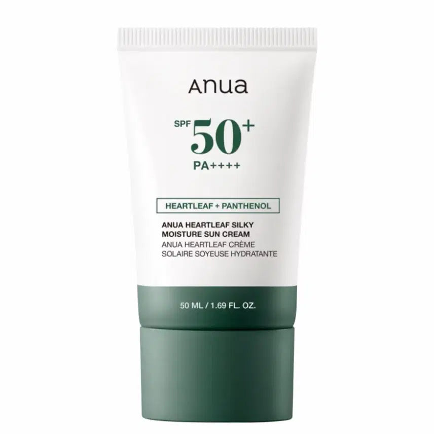 [BUNJANG] Anua Heartleaf Silky Moisture Sun Cream / 아누아 어성초 실키 모이스처 선크림