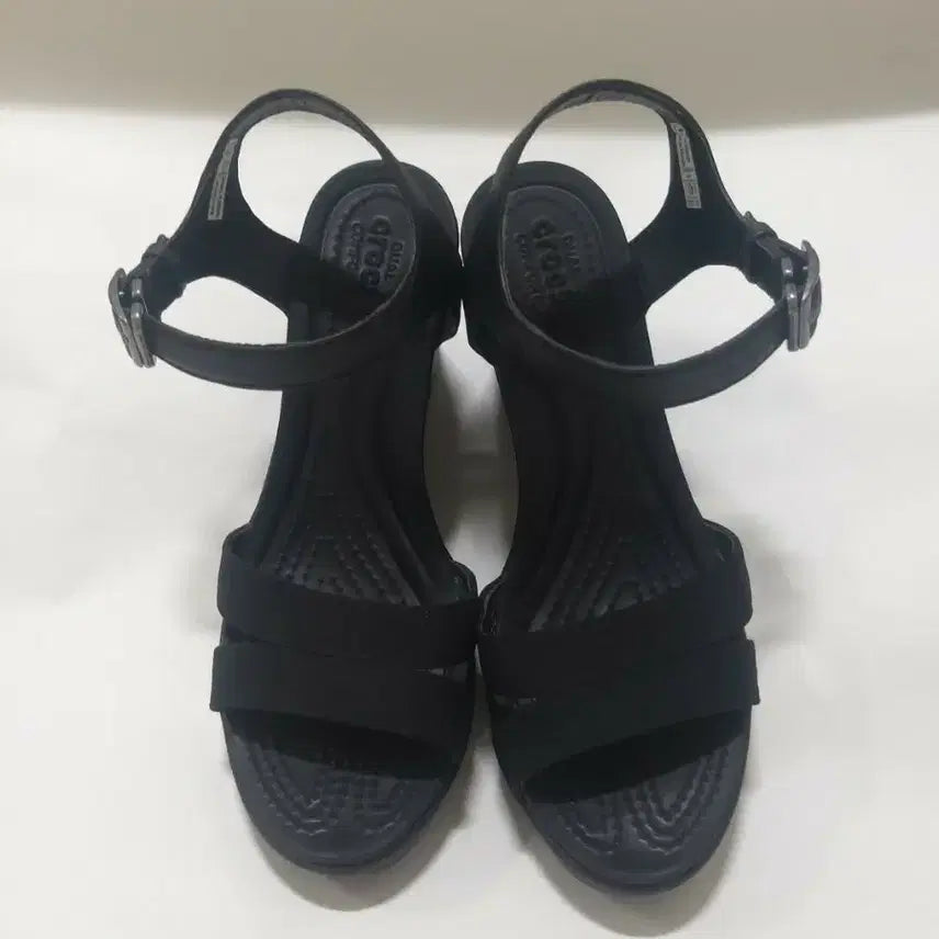 [BUNJANG] Crocs Ray Wedge Wedge Heel Sandals (Size W6) / 크록스 레이웨지 웨지힐 샌들 w6