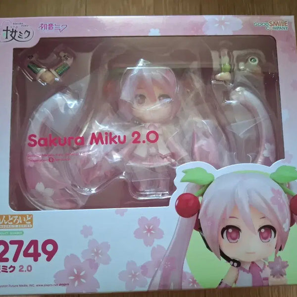 [BUNJANG] Good Smile Company Vocaloid Hatsune Miku Sakura 2.0 Nendoroid Figure / 미개봉 사쿠라미쿠 2.0 2749 넨도로이드