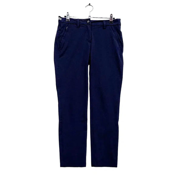 [BUNJANG] Adidas Women's Minimal Straight Fit Slacks Navy / 아디다스 여성 미니멀 일자핏 슬랙스 29 네이비 43099
