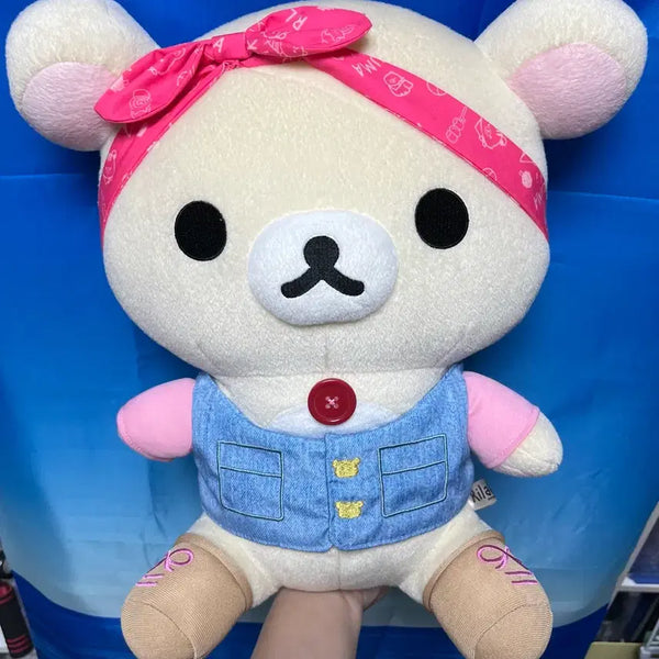 [BUNJANG] San-X Korilakkuma Camping Theme Plush Doll / 산엑스(San-X) 코리락쿠마 캠핑테마 봉제 인형