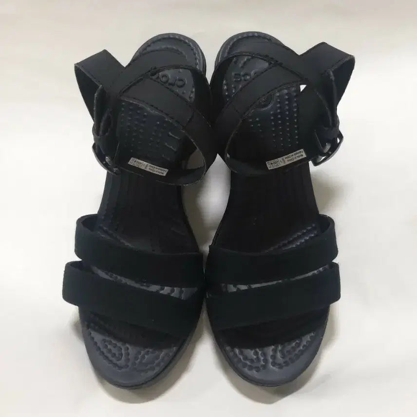 [BUNJANG] Crocs Ray-Wedge Wedge Heel Sandals W7 / 크록스 레이웨지 웨지힐 샌들 w7