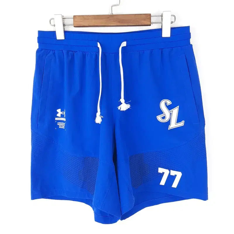 [BUNJANG] Samsung Lions X Under Armour Coach Training Pants XL / 삼성라이온즈X 언더아머 77코치 트레이닝팬츠 XL