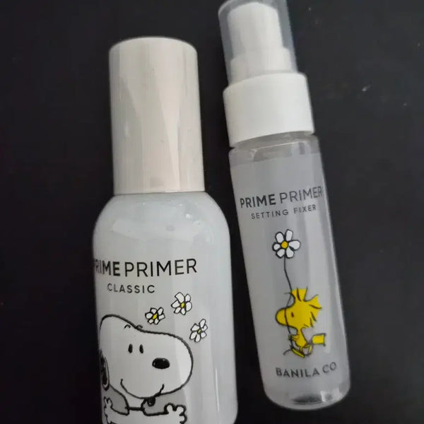 [BUNJANG] Banila Co. Snoopy Primer + Fixer / 박스없는 새상품 바닐라코 프라이머 스누피 + 픽서