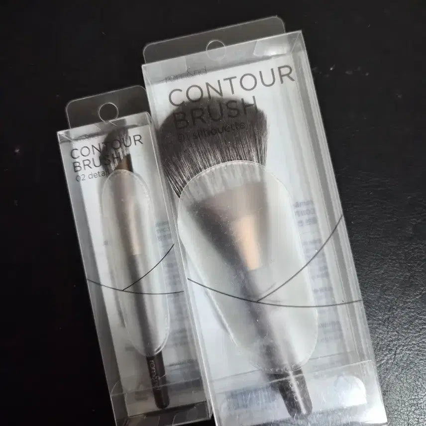 [BUNJANG] Rom&nd Nose Contour Brush Set / 롬앤 노즈 컨투어 브러쉬 2개 세트