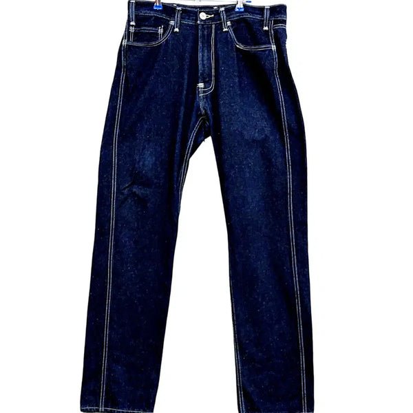 [BUNJANG] Levi's Men's Regular Fit Jeans 32 Dark Blue / 리바이스 남성 워크웨어 레귤러핏 청바지 32 진청 상태좋음 43072