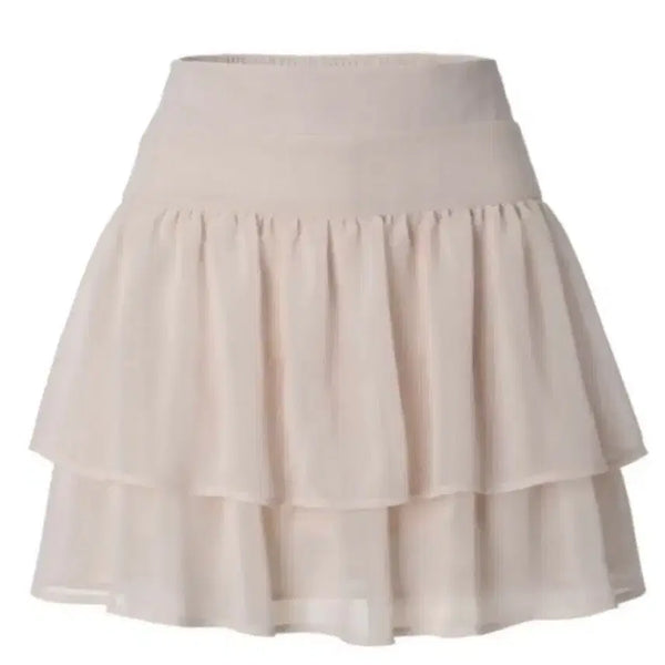 [BUNJANG] 3Times Swan Chiffon Skirt Pink S / 쓰리타임즈 스완 쉬폰 스커트 핑크 s