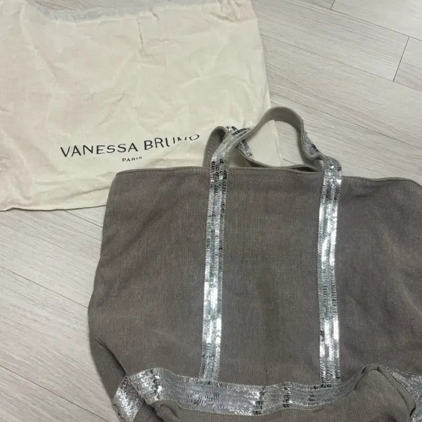 [BUNJANG] Vanessa Bruno Cabas Linen Tote Bag M / 바네사브루노 카바스백 린넨 M