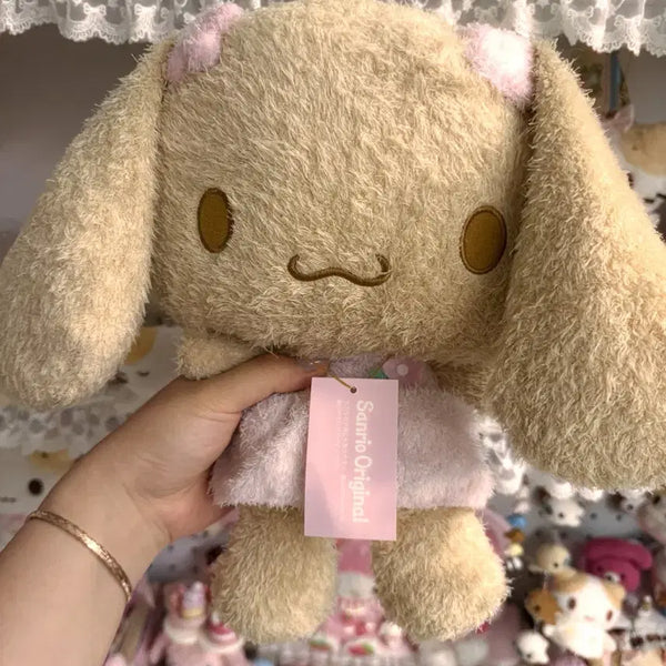 [BUNJANG] Cinnamoroll Mocha Classic Doll (with Paper Tag, New Condition) / 시나모롤 모카 고전 인형 (종이 택 있음 새상품컨디션)